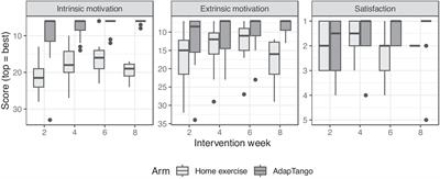 Partnered dance evokes greater intrinsic motivation than home exercise as therapeutic activity for chemotherapy-induced deficits: secondary results of a randomized, controlled clinical trial